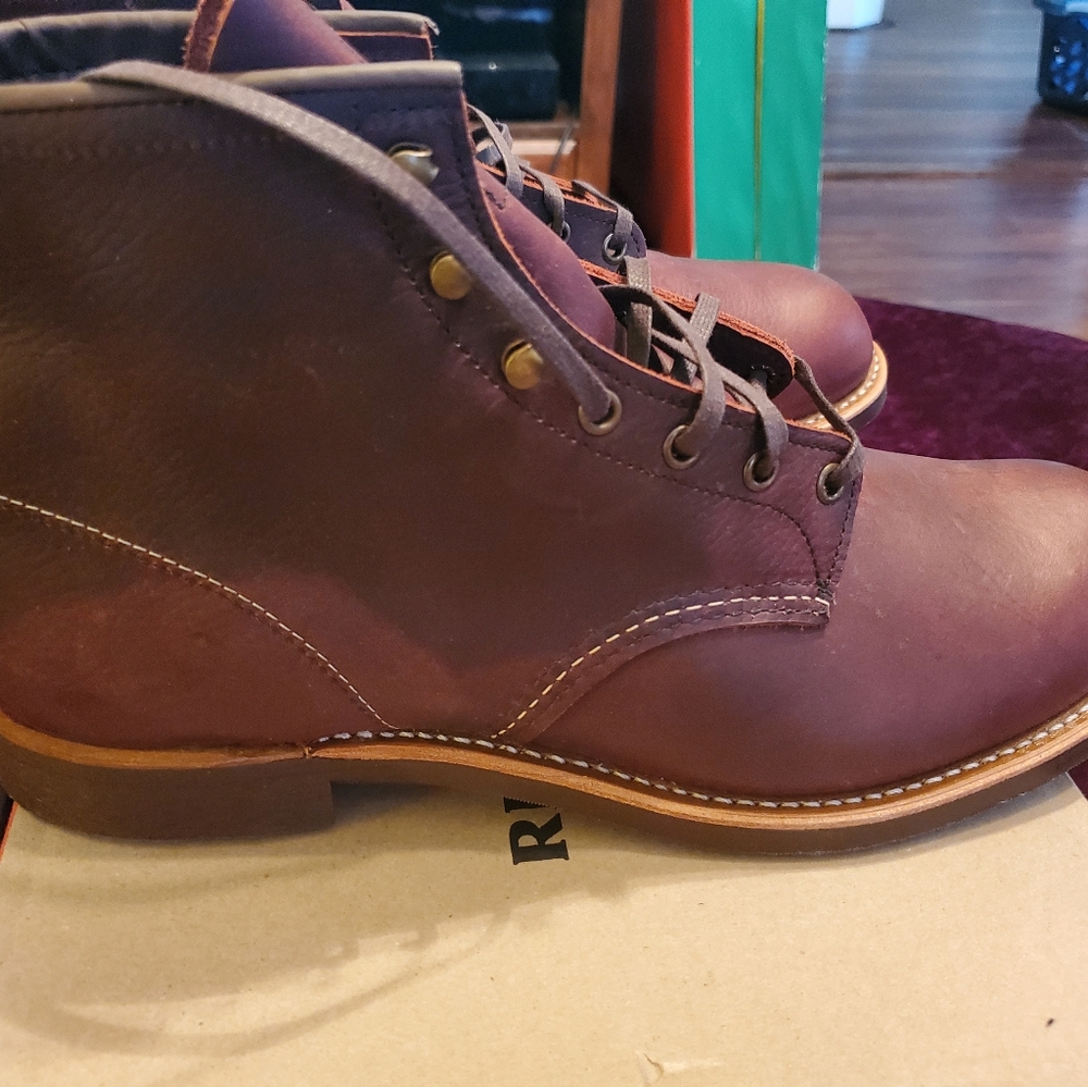 Mens Redwing Heritage Blacksmith boots.